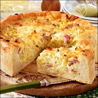 Comment s'appelle ce "gâteau aux oignons" originaire d'Allemagne ?