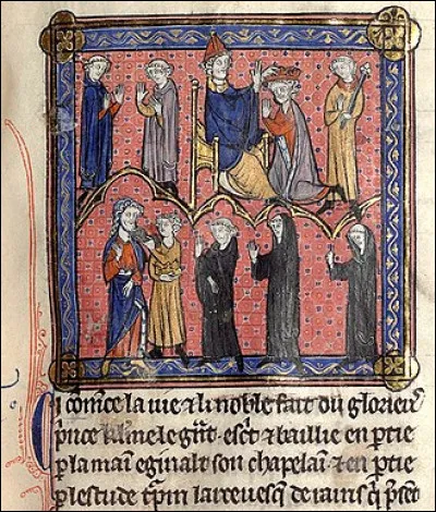 27 JUILLET 754 - Quel roi des Francs, premier de la dynastie des carolingiens, fut sacré par le pape Etienne II ?
