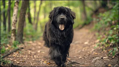Il est surnommé le saint-bernard des mers grâce à ses aptitudes aquatiques. Il est utilisé pour le sauvetage en mer mais aussi le sauvetage en montagne.