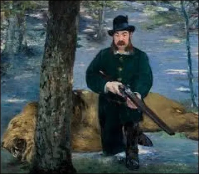 Qui est l'auteur du "Portrait de Mr Pertuiset, le chasseur de lions" en 1881 ?