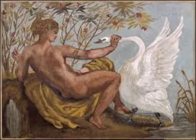 ''Léda et le Cygne'' est une fresque mythologique romantique datant de 1834. Quel artiste a réalisé ce chef-d'uvre ?