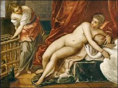 Peint entre 1550 et 1560, ''Léda et le Cygne'' est une huile sur toile maniériste. Quel artiste a réalisé ce tableau ?