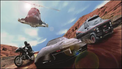 Quel engin est "Tonnerre mécanique" dans une série des années 80 ?