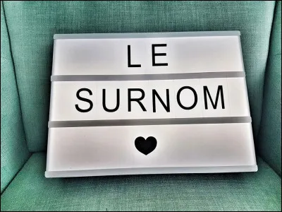 Quel surnom s'est-il lui-même donné ?