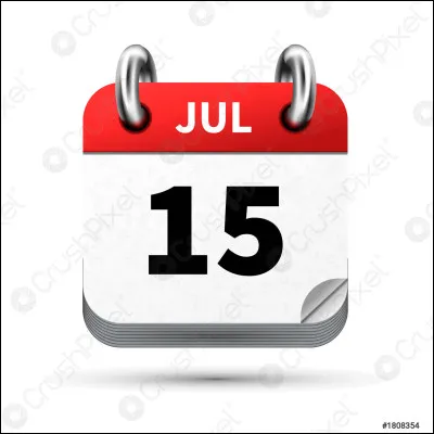 Que s'est-il passé le 15 juillet 1533 ?