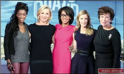 En 2012, quelle ancienne ministre fait ses débuts à la télé aux côtés de Laurence Ferrari ?