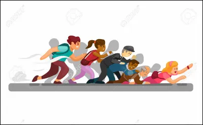 Tu bouscules quelqu'un, que dis-tu ?