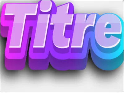 Complétez le titre de l'un de leurs tubes : ''Le petit...''