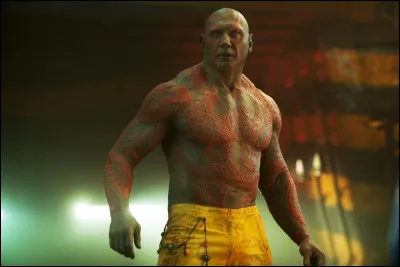 Comment s'appelle ce film de James Gunn (en 2014), avec Bautista dans le rôle de Drax le Destructeur ?