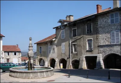 La fontaine d'Arinthod a été érigée en ....