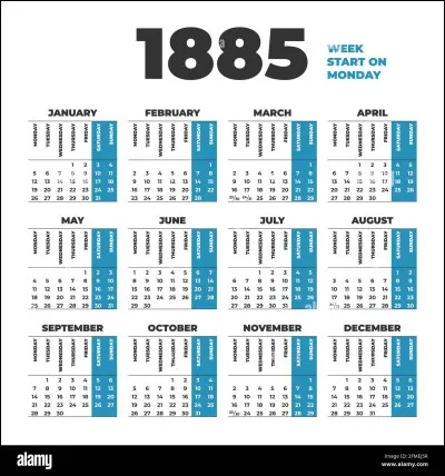 Que s'est-il passé le 14 novembre 1885 ?