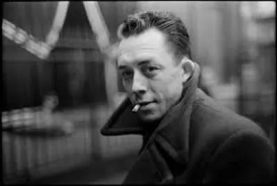 Quel est le prénom de lécrivain Camus ?