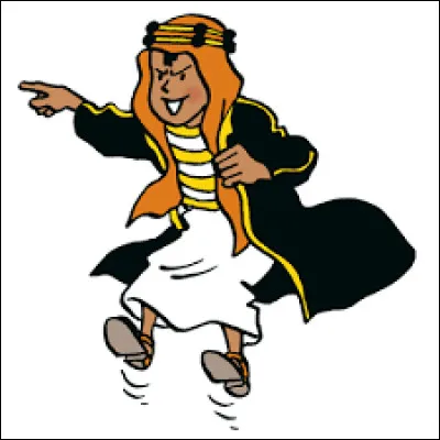 Enfant-roi insupportable à qui son père cède tout, le petit Abdallah apparaît dans l'album nommé...