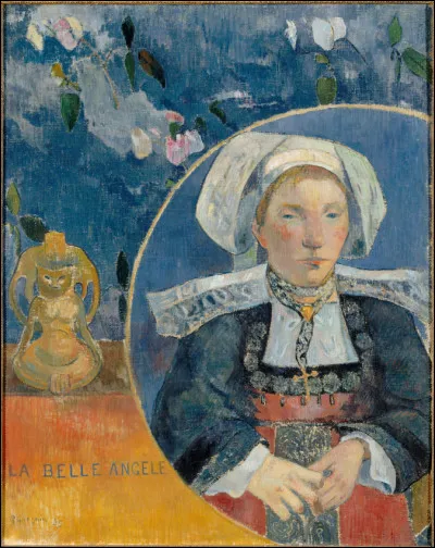 A quel peintre français doit-on cette toile intitulée "La Belle Angèle" ?