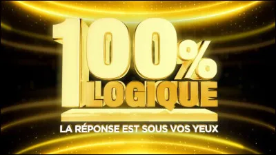 Qui présente l'émission "100% logique" ?