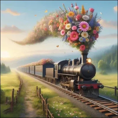 Il prend le train, il voit un homme, une femme et il regarde les hommes tomber comme le mouton enrag&eacute;. Vivement dimanche !