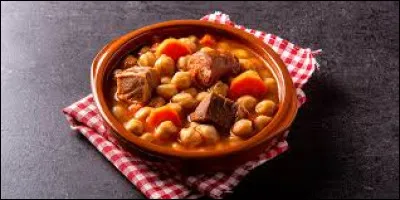 Espagne - Comment se nomme le plat ressemblant à un pot-au-feu à base de viandes et de légumes ?