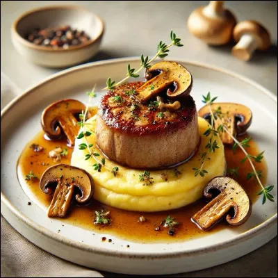 Quel est le nom de ce médaillon de veau d'environ 2 cm d'épaisseur ?