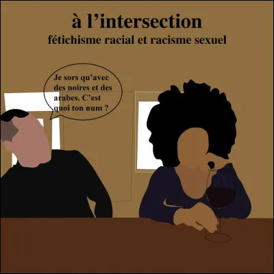 Un autre ph&eacute;nom&egrave;ne est particuli&egrave;rement connu dans cette notion de misogynie : par exemple, des femmes ont reconnu avoir &eacute;t&eacute; victimes de f&eacute;tichisation, voire d'exotisation de la part d'hommes blancs. Mais qu'est-ce que c'est exactement ?