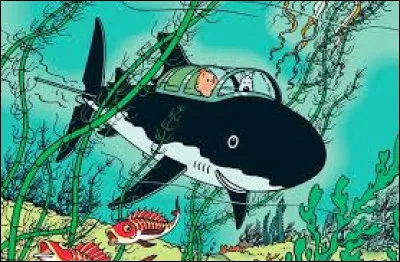 Dans quel album, Tintin, avec l'aide du sous-marin en forme de requin de Tournesol, parvient-il à localiser l'épave du vaisseau à trois-mâts, La Licorne ?