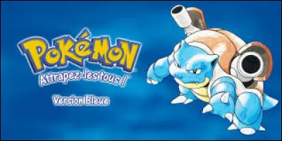 Pour quelle console a été sorti le jeu vidéo "Pokémon Bleu" à la fin des années 90 ?
