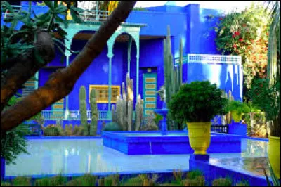 Qui était Jacques Majorelle qui a donné son nom à une nuance de bleu ?