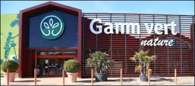 En quelle année l'enseigne de jardinerie "Gamm vert" fut-elle créée ?