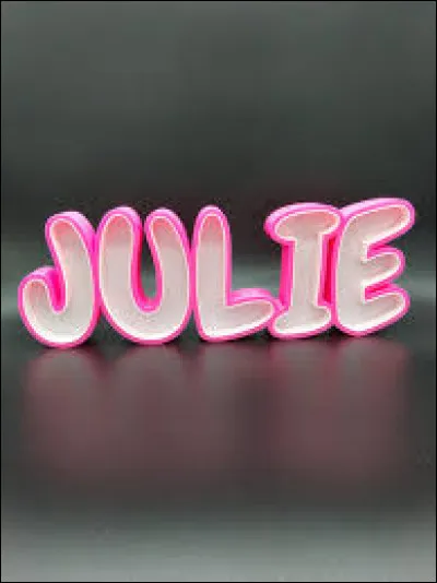 Les "Julie" sont fêtées le 5 décembre.