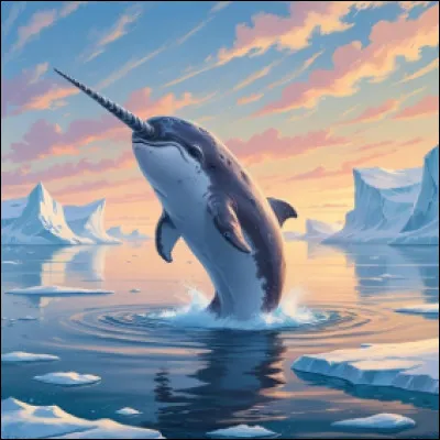 En moyenne quelle taille fait la corne / dent / défense du narval ?