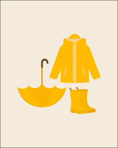 Quelle invention a grandement permis de rester au sec sous la pluie ?