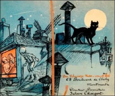 Complétez les paroles de cette chanson d'Aristide Bruant datant de la Belle Époque : 
"Je cherche fortune .........., au clair de la lune à Montmartre le soir".