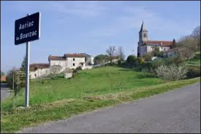 Je vous attends maintenant à Auriac-de-Bourzac. Ancienne commune Périgourdine, elle se situe en région ...