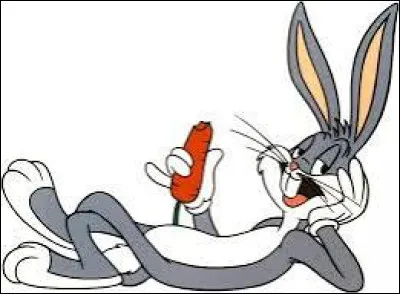 Quel lapin de dessin animé dit souvent "Quoi de neuf docteur" ?