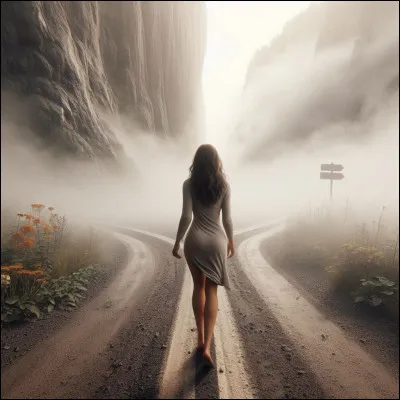 "Chacun sa route, chacun son chemin / Chacun son rêve, chacun son destin dites leur que / Chacun sa route, chacun son chemin / Passe le message à ton voisin...". 

Ces paroles appartiennent à Doc Gynéco.