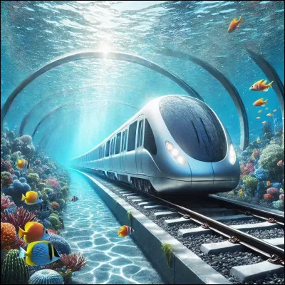 Ce n'est pas un mais trois tunnels qui passent sous la Manche !