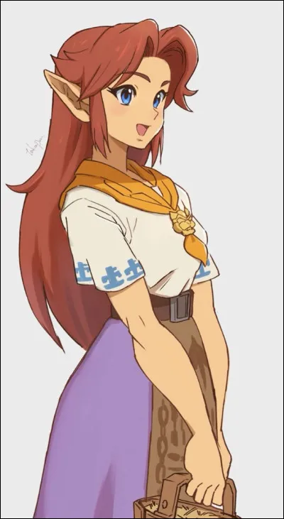 Voici Malon, habitante d'Hyrule. Qui est son père ?
