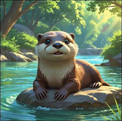 Quelle espèce de loutre est connue pour utiliser des pierres comme outils pour ouvrir des coquillages ?