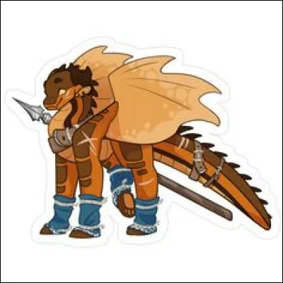 Elle a dit à Dune qu'il avait des ailes musclées, presque comme un Aile de Boue.