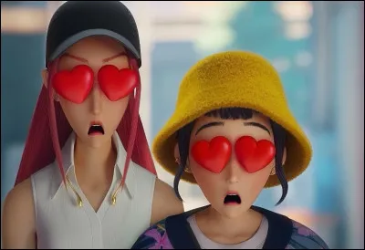 Complète les paroles : 
"So sweat so easy on eyes...".