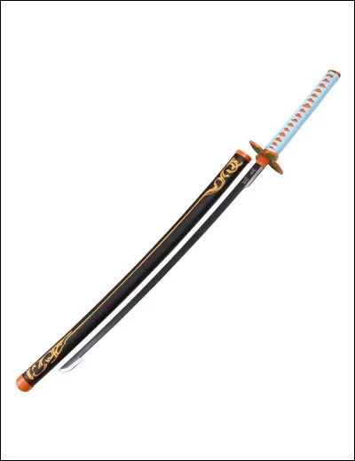 À qui appartient le katana sur la photo ?