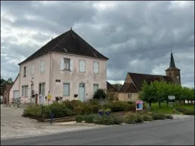 Village de l'arrondissement de Louhans, Sens-sur-Seille se situe dans le département ...