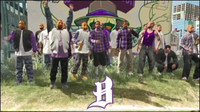 "Ballas" est un gang dans le jeu vidéo...