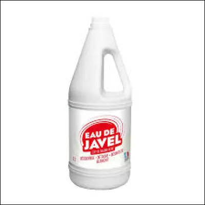 Quel est l'origine du nom de l'eau de Javel ?