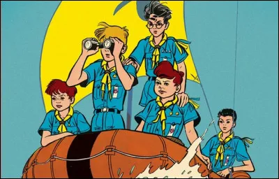 Quelle est cette bande dessinée publiée dans "Le Journal de Spirou" dès 1954 ?