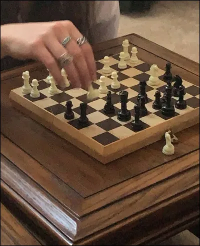 Avec qui Avery joue-t-elle régulièrement aux échecs au début du livre ?