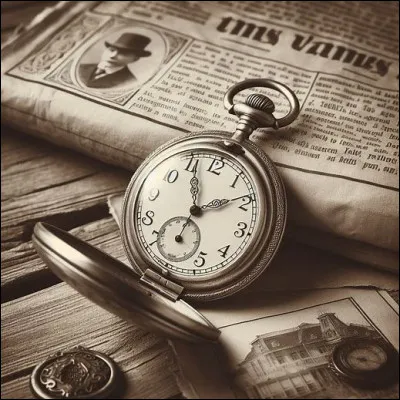 Enfin, qui est l'écrivain du roman policier "Le Temps est assassin" ?