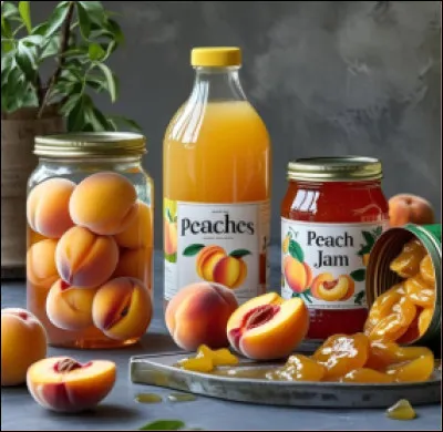 Outre sa consommation fraîche, sous quelle forme la pêche est-elle traditionnellement transformée pour être conservée longtemps, souvent en sirop ?