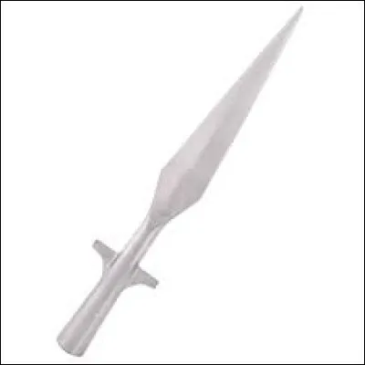 Laquelle de ces propositions correspond le mieux à la définition d'un fer de lance ?