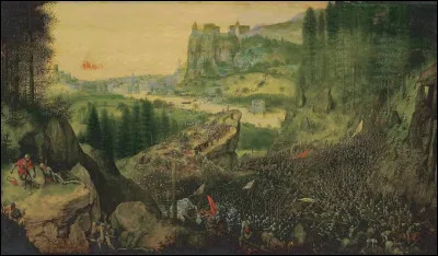 Quel peintre brabançon est lauteur de ce tableau intitulé ''Le Suicide de Saül'' ?