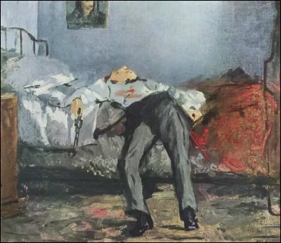 Quel peintre français du 19 e siècle est l'auteur de ce tableau intitulé ''Le Suicidé'' ?